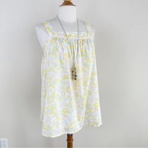 The Nines by Hatch Size M Floral Maternity Tank Blouse